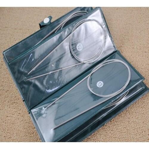 11 Size 80cm Length Stainless Ring Needle Knitting Circular Needlework Kits DIY Knitted Tool set NEEDLE-76419