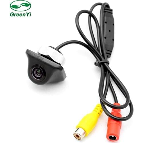 GreenYi Waterproof Night Vision Rear View Car Camera Reversing Backup Auto Camera 3 Glass Lens For Auto Parking Monitor Camera