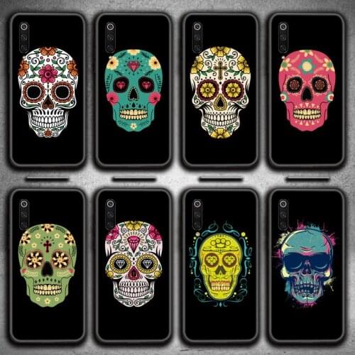 Skull print pattern art Phone Case for Xiaomi Mi Note 10 Lite Mi 9T Pro xiaomi 10 10 CC9 Pro