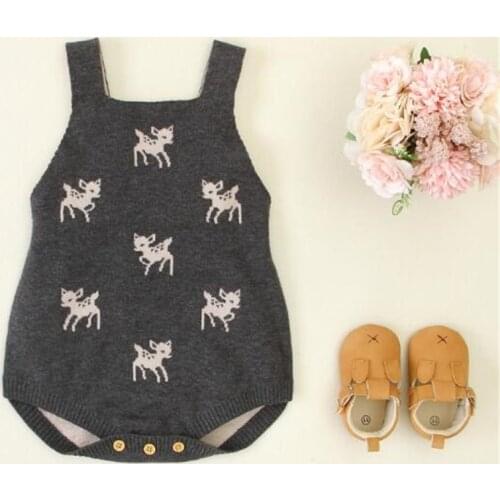 Baby Romper Newborn Knitted Baby Clothes Sleeveless Cotton Infant Baby Jumpsuit Girl Boy Romper Overalls Baby Girls Boys Clothes