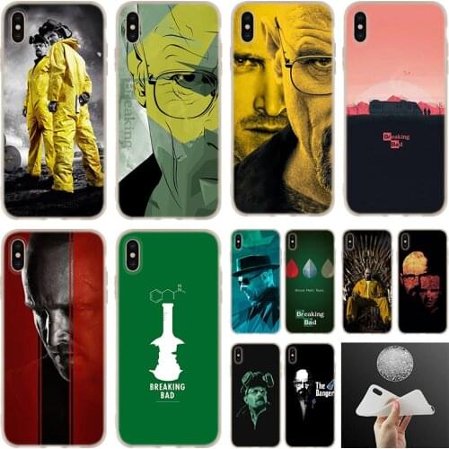 Soft Silicone Case For iPhone 12 11 Pro 7 8 6 6s Plus XR XS Max Cover Mini 5 5S SE 2020 Funda Etui Breaking Bad Tempered