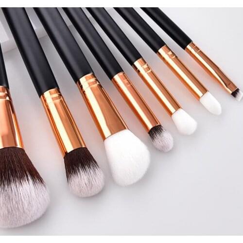 7 PCS Makeup Brush Set Powder Face Foundation Eye Shadow Cosmetic Brushes