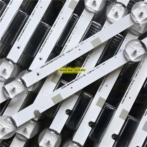 New LED Backlight For Samsung UN48J5000AF UE48K5002 BN96-37296A 37297A 2015 SVS48 FHD FCOM L4\R4 V5DN-480SMA-R4 V5DN-480SMB-R4