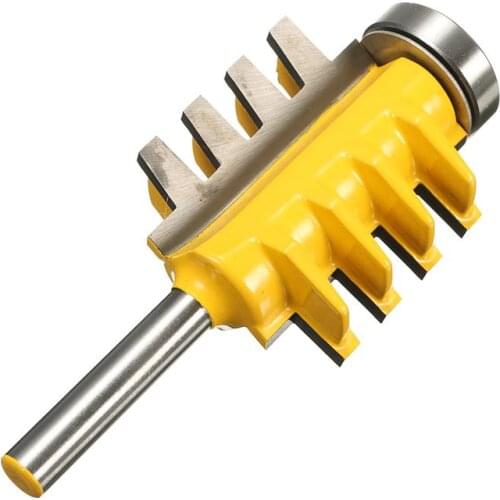 New high-quality two-way finger gluing router tapered rod 1/4 "rod guide woodworking cutting machine power tools