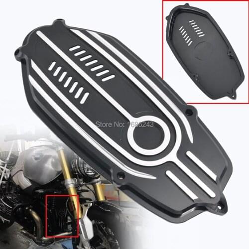 Aluminum Alloy Front Engine Protector Cover Breast Plate Motorcycle Skid Plate Fits For BMW R Nine T R 9t 2014-2017 15 16