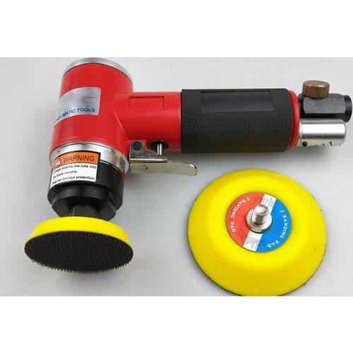 2"3"inch car polisher Pneumatic Polisher 90 Degree Orbital Sanders Air Power Tool polishing machine