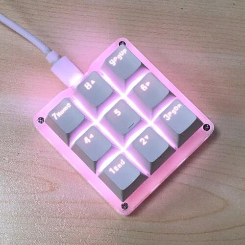 9 Keys Macro Programmable RGB Backlight Mechanical Keyboard Electric Contest Game PC Laptop MAC WIN Outemu Switch Gaming Keypad