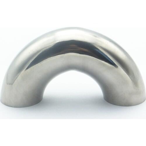 19mm 25mm 32mm 38mm 45mm 51mm 57mm 63mm 76mm 89mm OD 304 Stainless Steel Sanitary Weld Elbow Pipe Fitting For Homebrew