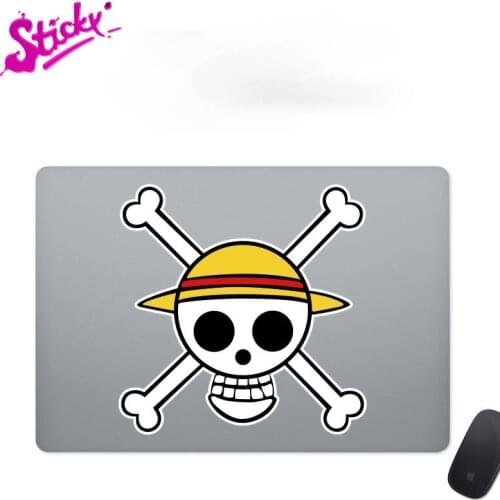 STICKY Skull Sticker Animation One Piece Waterproof PVC Anime Car Sticker Decal Decor Motorcycle Off-road Laptop Trunk