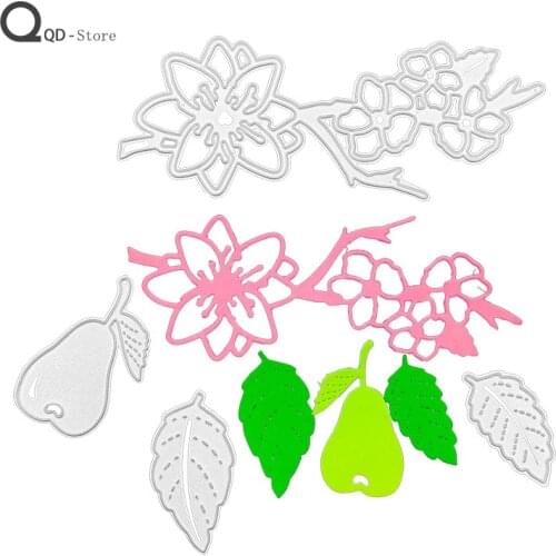 Scrapbook Metal Cutting Dies Childrens Educational Flower Set DIY Card Make Mold Model Craft Decoration Handmade Tools