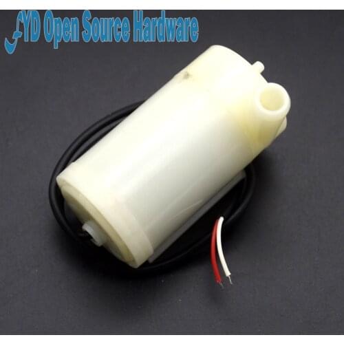 1pcs DC 3v 6v Mini Micro Submersible Water Pump Low Noise Motor pump 120L/H 1.1M