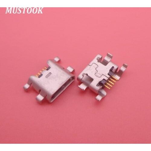 50PCS/LOT For ZTE Blade L2 micro mini usb charge charging jack connector plug dock socket port