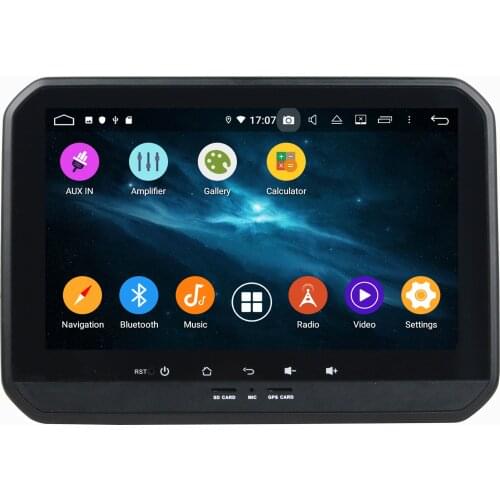 9" Android 9.0 PX6 Car Radio For Suzuki IGNIS 2017-2018 Car Multimedia Player 1024*600 Audio 4G+64G Stereo Touch 6 Core DSP GPS