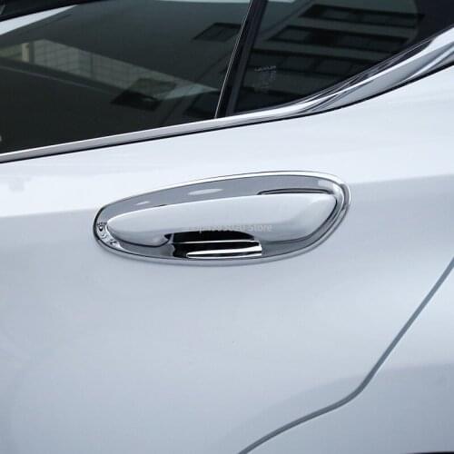ABS Chrome Exterior Door Handle Cover Molding Garnish external For Lexus Es 200 300h 2018 2019 Car Styling accessories