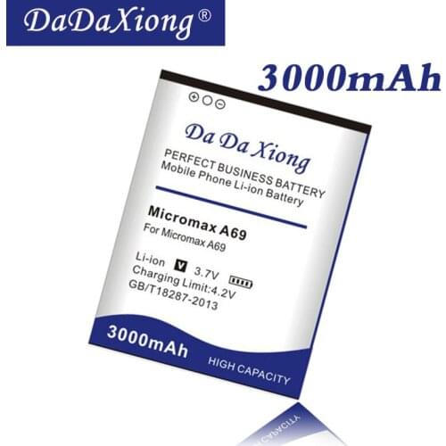 Da Da Xiong 3000mAh Micromax A69 Battery for Micromax A69 phone battery