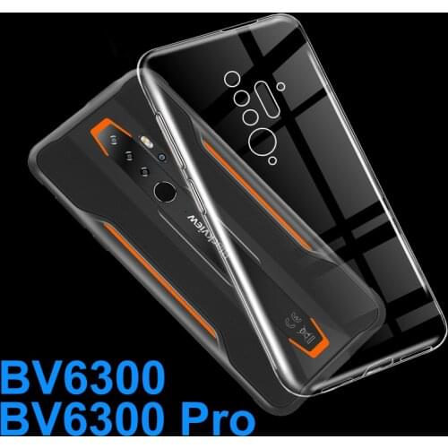 For Blackview BV6300 Pro Case Ultra-thin Soft Silicone Case Back Capa Cover For Blackview BV6300 Glass TPU Phone Shell Etui 5.7"