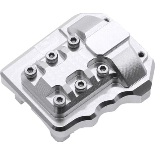 For TRX4 Metal Diff Cover Front / Rear For Traxxas TRX-4 RC Crawler Car Upgrade Parts