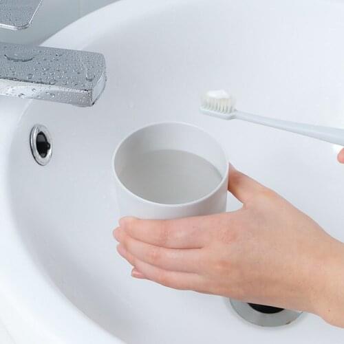 Travel Good Morning Cup Water Cup Toothbrush Holder Wash Cup Mouth Cup Environmentally Friendly PP Material Household Bathroom