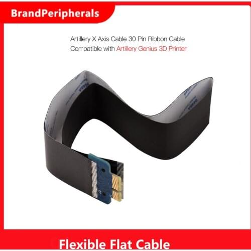 Artillery FPC Cable Flexible Flat Cable 30 Pin Ribbon Cable Compatible with Artillery Sidewinder X1 3D Printer