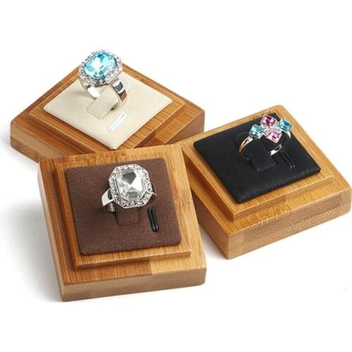 Fashion Exquisiten Ring Display Holder Jewelry Stand Show Pad and Jewellery Storage
