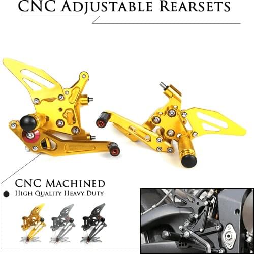 Motorcycle CNC Alu Footrest Rear Sets Adjustable Rearset Foot Pegs for DUCATI Panigale 1199 1199S/R 2012-2017 899 2012-2017