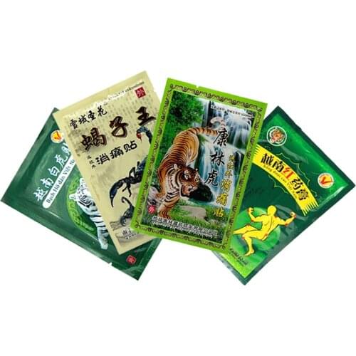 8 pcs / 1bags tiger balm medical plasters Muscular Pain Patch Chinese meridian stress binder patch Arthritis Plaster
