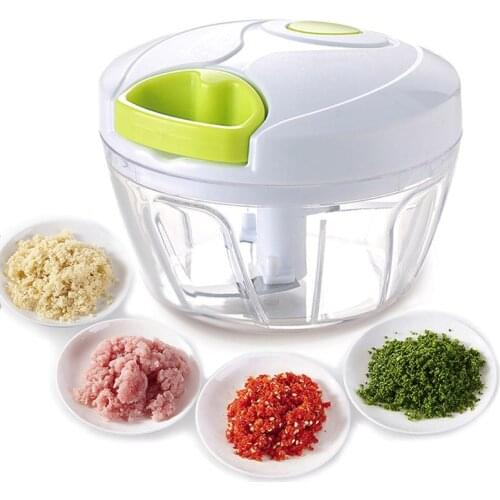 Manual Vegetable Chopper Onion Garlic Cutter Grinder Hand Pull Food Processor Portable Mincer Kitchen accessories
