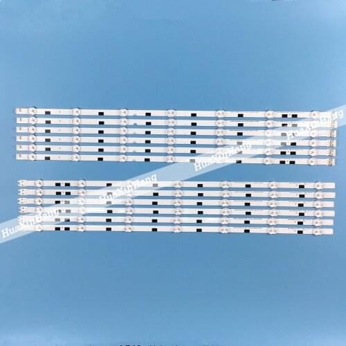 12pieces/Kit LED strips for Samsung 58''TV UN58H5203 UE58J5250 UN58H5203AH UE58H5203AG SAMSUNG 2014SVS58 MEGA 3228 L 7LED REV1.2