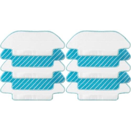 2/5/10Pcs Washable Mop Cloth Rag For Cecotec Conga 4090 5090 Robot Vacuum Cleaner Cleaning Mopping Pad rags Spare Parts
