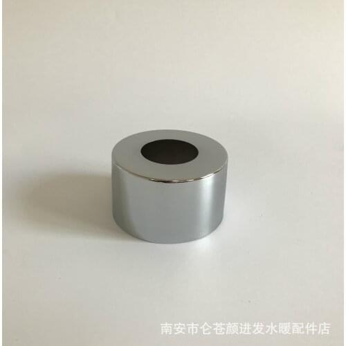 Stainless steel polishing plating height 40mm one inch hole decorative cover plumbing kitchen accessories 33 aperture 4 cm high