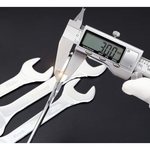 1 Piece 6*7-30*32mm Ultra-thin Open End Wrench 3mm Double End Universal Spanner High Carbon Steel Wrenches for Drive Shaft