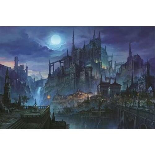 1000 pieces of jigsaw puzzle children puzzle adult paper block decompression boy girl cartoon cartoon scenery large DIY toy