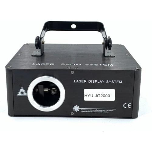 1800mW Beam laser Full color animation projector 3D DMX 512 Scanner laser light colorful Party Xmas DJ Disco Laser Lights