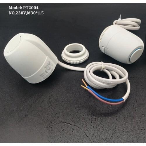 NO 220V M30*1.5 Thermal Electric Actuator Used for thermostatic Valve or Manifold Underfloor Heating Accessories