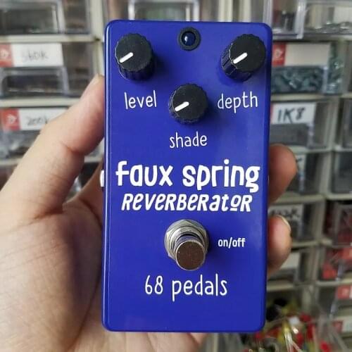 68pedals faux spring reverb Reverb monoblock effect