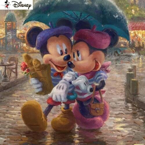 Disney 5D Diy Diamond Painting Cross Stitch "Cartoon Mickey Mouse" Home Decor Full Rhinestones Inlay Diamond Embroidery A30727
