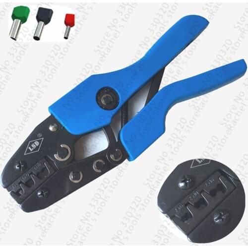 AN-2*616EF Double cable ferrules crimping tool twin wire end terminal cimping pliers