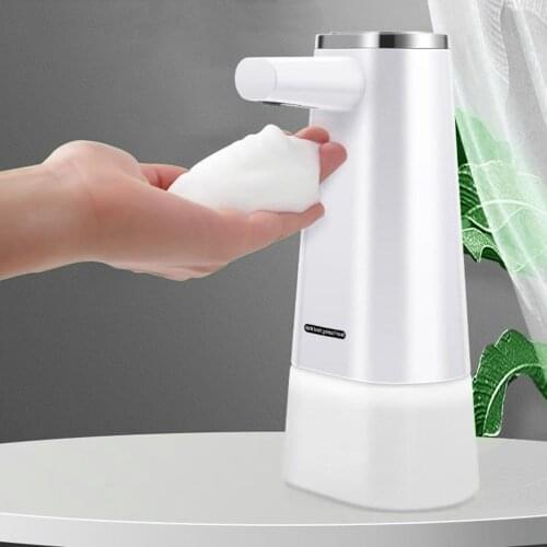 Kitchen Bathroom Automatic Foam Soap Dispenser Touchless Hand Washer IR Sensor