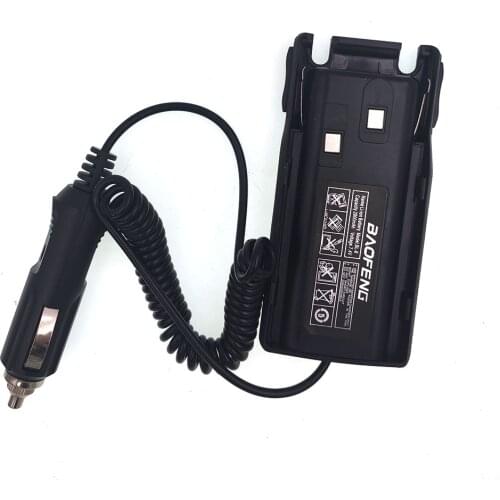 Car Charger Radio Battery Eliminator for BAOFENG UV-89 UV-82 Dual Power Electrical Equipment for Two Way Radio