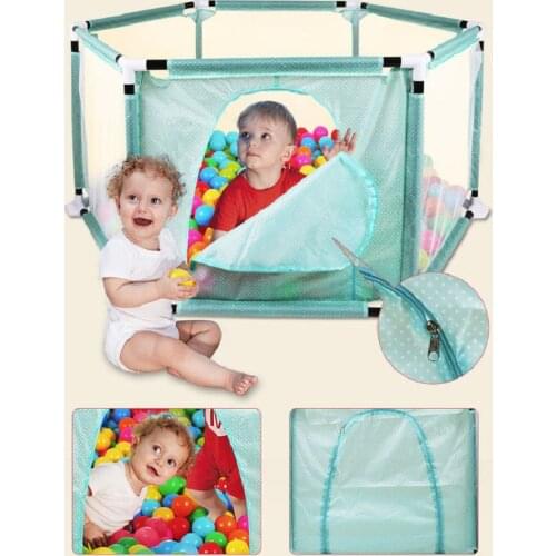 Childrens Fence Game Pool Sponge Ball Baby Ocean Ball Pool Removable Playpens For Kids Baby