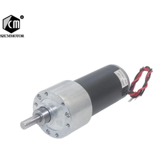 JGB37-31ZY DC12V 24V High Torque Gear Motor Eccentric Output Shaft Geared Motors High Power Gearbox Reducer