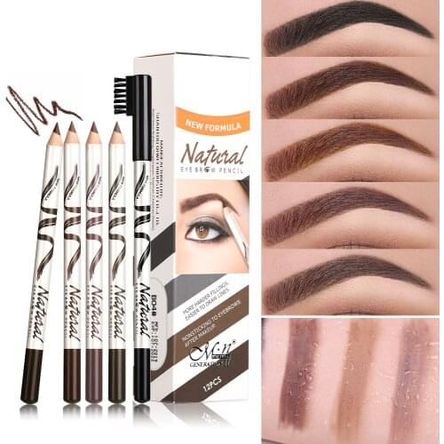 5 Colors Makeup Menow Eyebrow Pencil Eyebrow Marker Waterproof Eyebrow Tattoo For Eyebrows Enhancer Dye Tint Pen Long Lasting