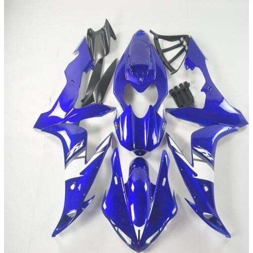 Fei-Motorcycle Fairing Kit for YAMAHA YZFR1 04 05 06 YZF R1 2004 2005 2006 YZFR1000 ABS Matte blue white Fairings set