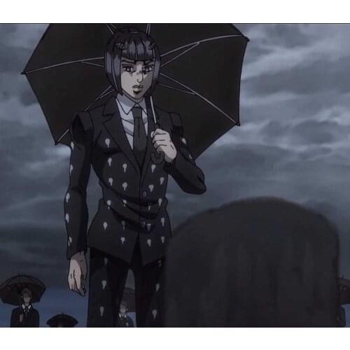 JoJo JoJos Bizarre Adventure Cosplay Costume Bruno Bucciarati Uniform Anime Cosplay Women Men Outfit Black Suit for Halloween