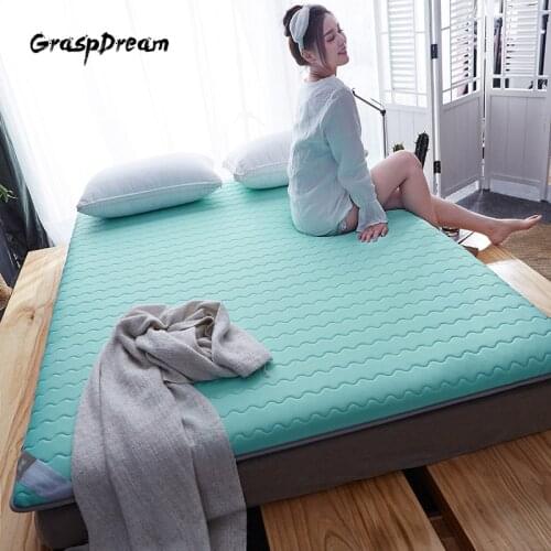 Body Massage Comfortable Latex Mattress 4CM/8CM Thickness Memory Foam Tatami Floor Mat Twin/Queen/King/Full Size Mattress