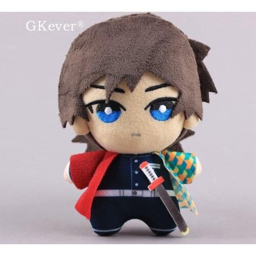New Anime Demon Slayer Tomioka Giyuu Plush Toys Doll Peluche 16 cm Kawaii Keychain Pendant New Arrivals Women Kids Birthday Gift