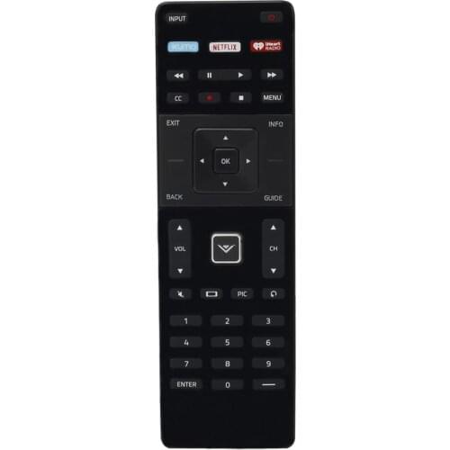 New Remote Control XRT122 for vizio TV with Netflix iHeart Radio XUMO D24D1 D28HD1 D32D1 D32HD1 D32XD1 D39HD0 D32-D1 D32H-D1