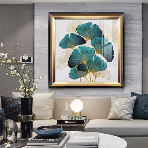 Needlework,DIY 11CT Printed Landscape Series Ginkgo Biloba Cross Stitch,Sets For Embroidery Kit Full Embroidery Cross-Stitching