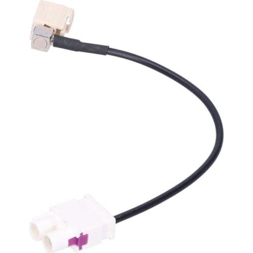 Araba aksesuar Adapters Sockets 2 to 1 Car Radio Antenna Adapter Cable Fit for RCD330G Plus RCD330 RCD330G RCN210 Radio car