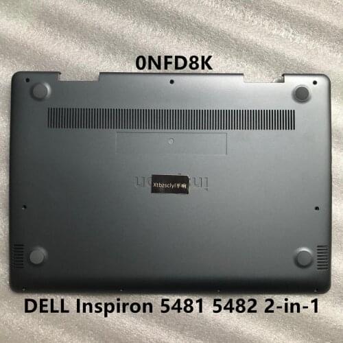 For Dell inspiron Rubiks Cube 14MF 5481 5482 2 in 1 lower cover bottom shell laptop D shell gray round foot pad 0NFD8K NFD8K